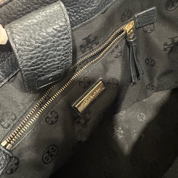 Tory Burch Textured Black Tote - Picture 4 of 9